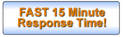 Fast 15 minute response time!